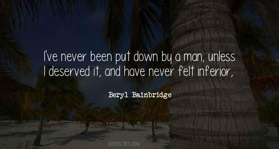 Been A Man Quotes #32365