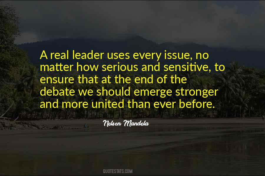 A Real Leader Quotes #145672