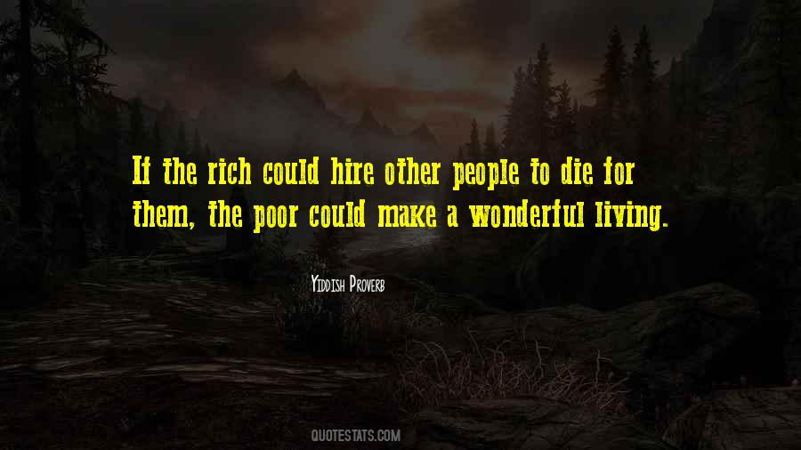 People Living In Poverty Quotes #579975