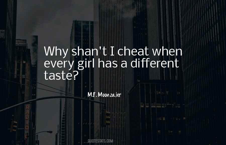 When A Girl Cheat Quotes #316644