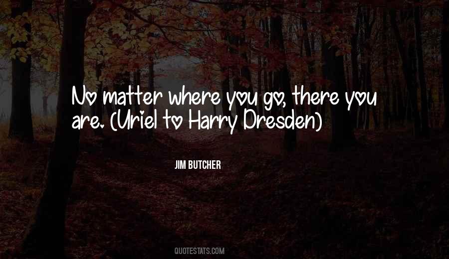 No Matter Where You Go There You Are Quotes #1135948