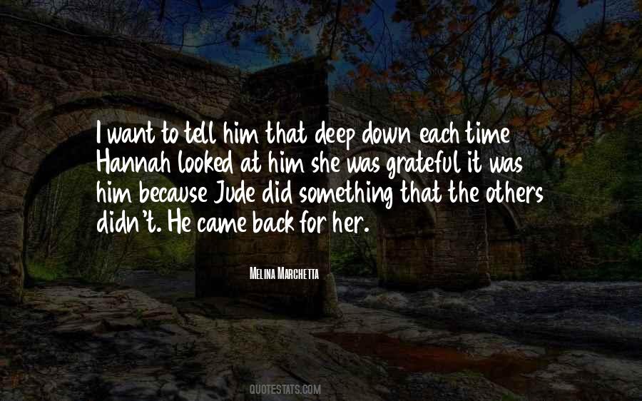 Time Deep Quotes #1725556