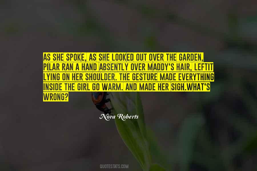 Lying On Your Shoulder Quotes #1509592