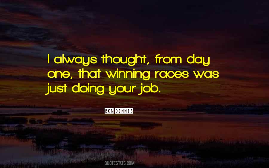 Winning Race Quotes #219424