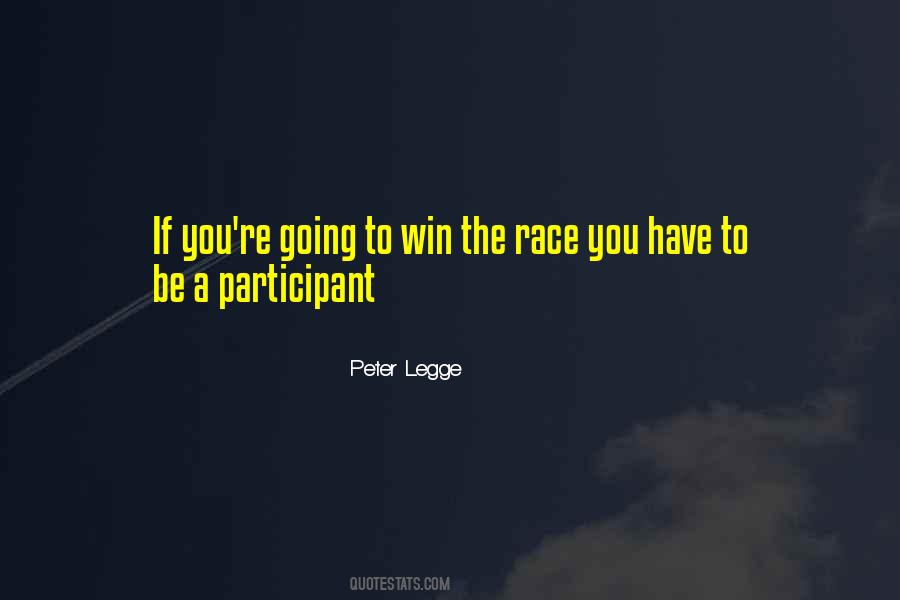 Winning Race Quotes #568900