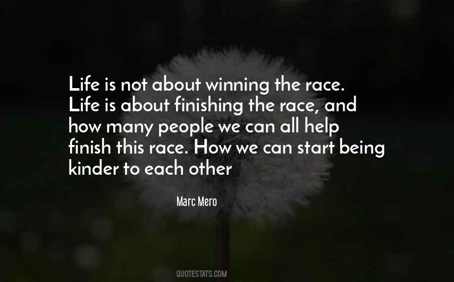 Winning Race Quotes #628295