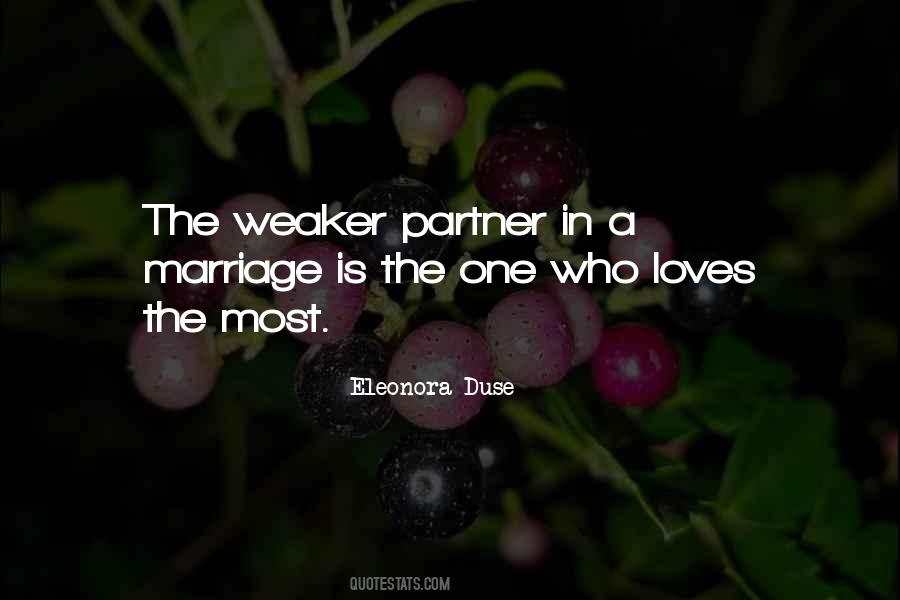 Marriage Partner Quotes #1570597