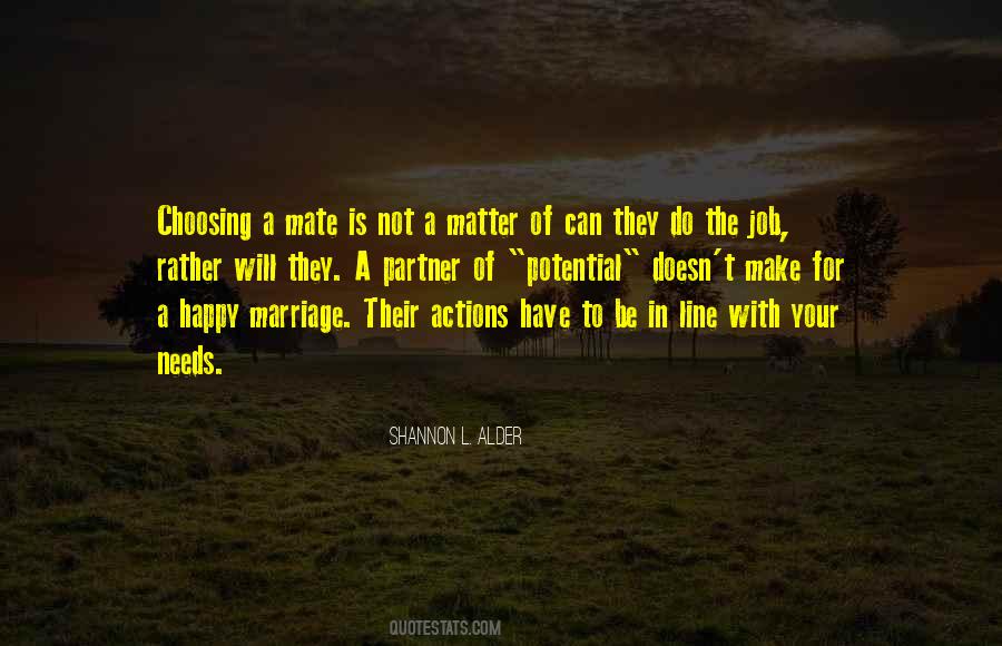 Marriage Partner Quotes #158940