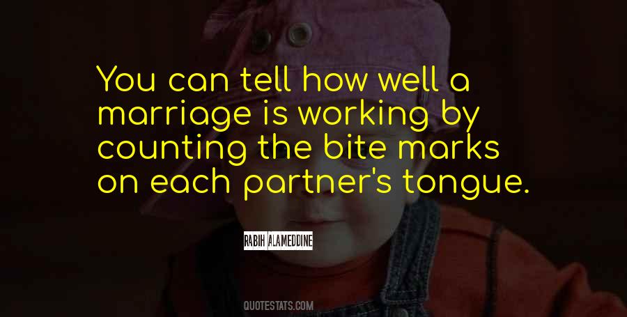 Marriage Partner Quotes #1734028