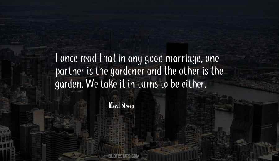 Marriage Partner Quotes #379101