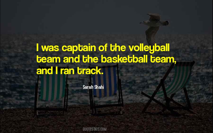 Captain Of The Team Quotes #977346