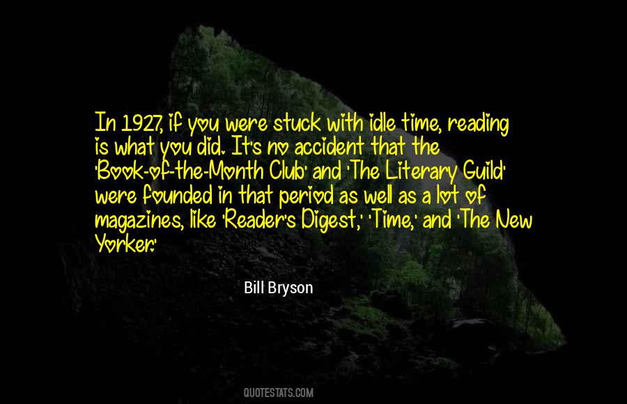 Time Reading A Book Quotes #1346626
