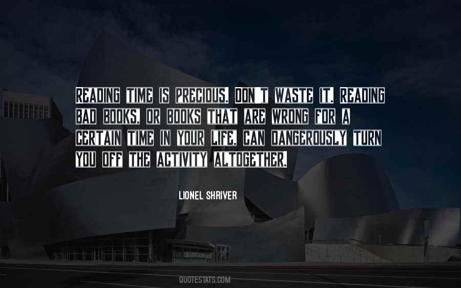 Time Reading A Book Quotes #1786037