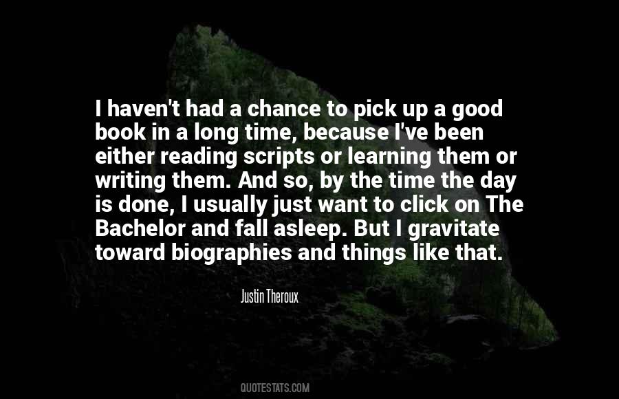 Time Reading A Book Quotes #189769