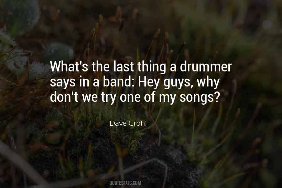 Drummer Quotes #1171541