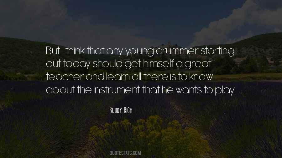 Drummer Quotes #1373411