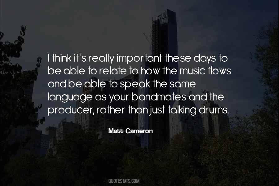 Drums Music Quotes #397518