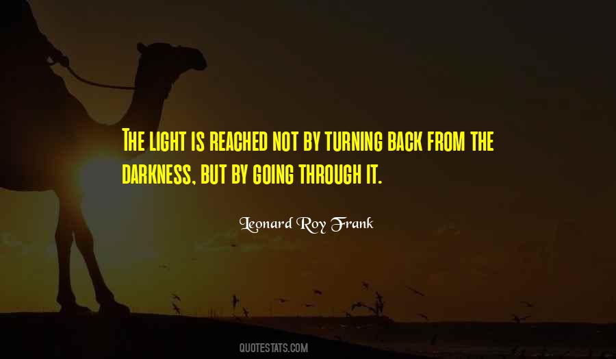 From The Darkness Quotes #101781