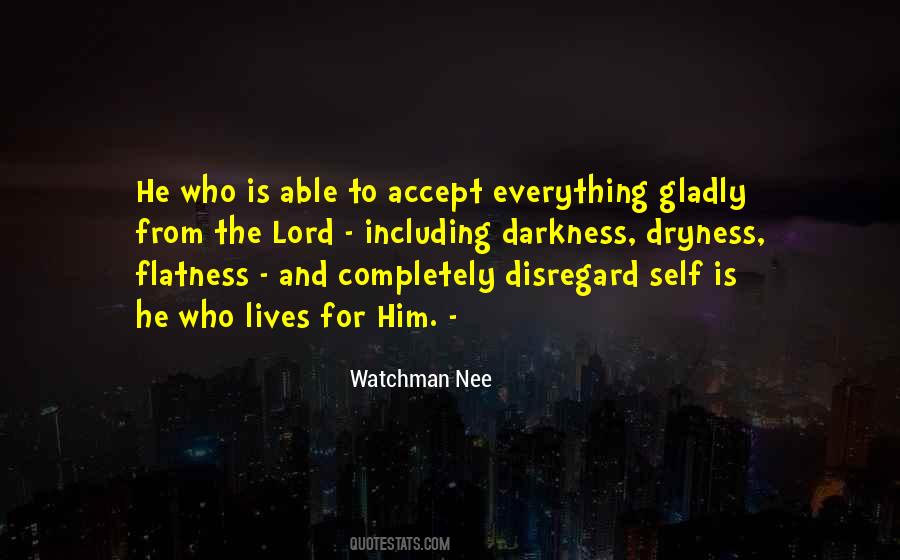 From The Darkness Quotes #124913