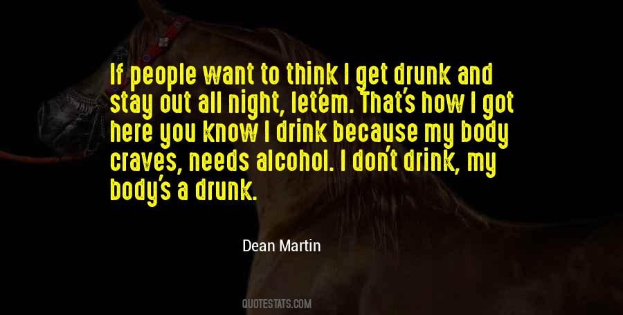 Drunk All Night Quotes #1593506