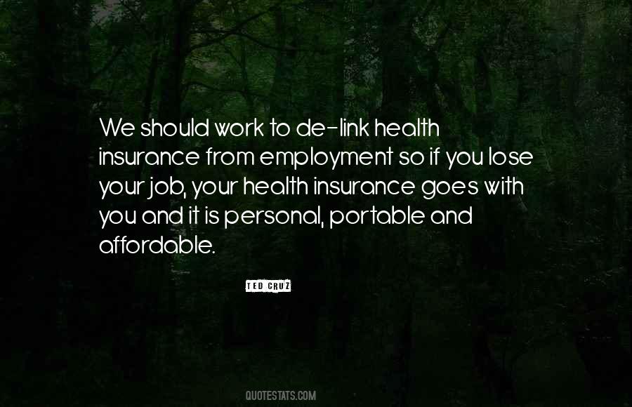 Work Health Quotes #1698687