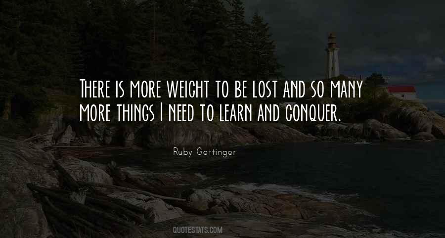 I Lost So Many Quotes #227691