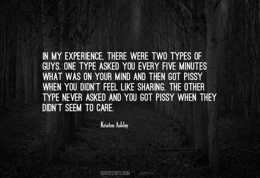 Type One Quotes #610381