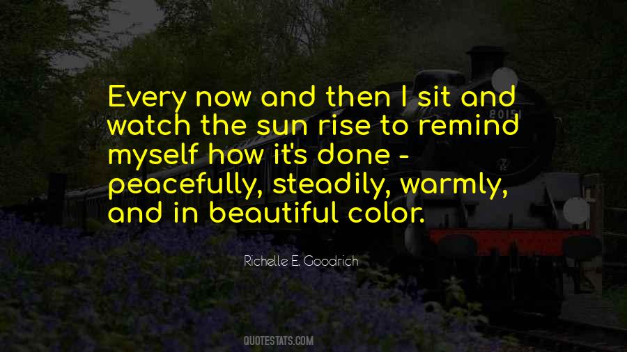 Sun Color Quotes #845141