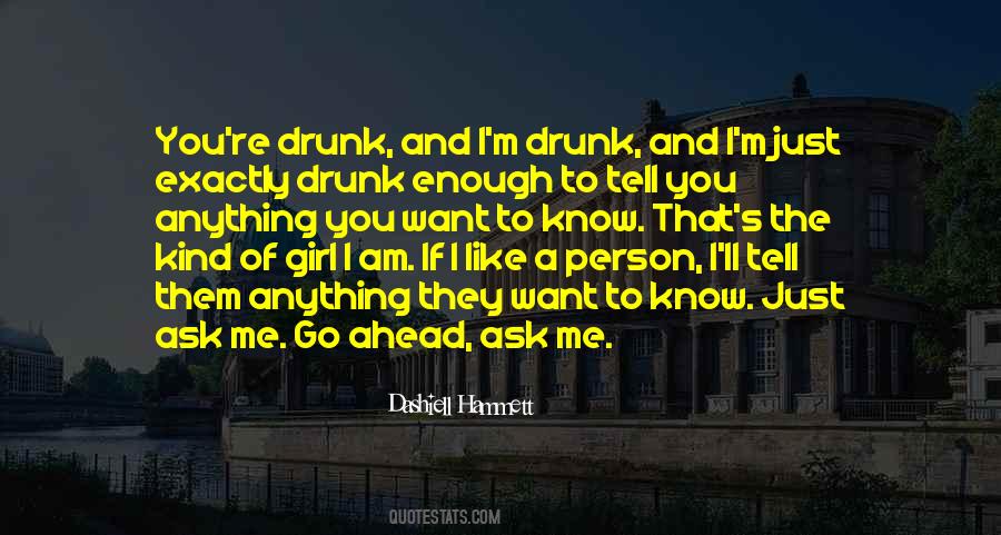 Drunk Girl Quotes #646731