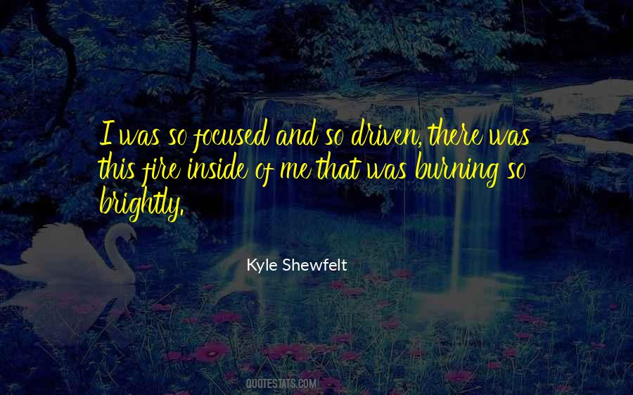 Fire Burning Inside Of Me Quotes #1556246