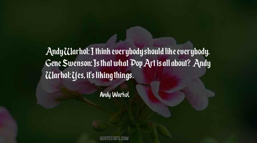 Andy Warhol Art Quotes #1493510