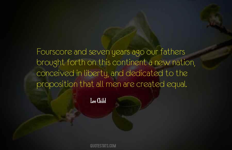 Seven Years Ago Quotes #1381294