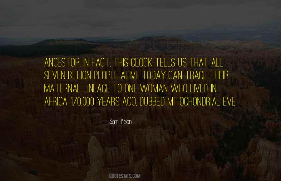 Seven Years Ago Quotes #806116