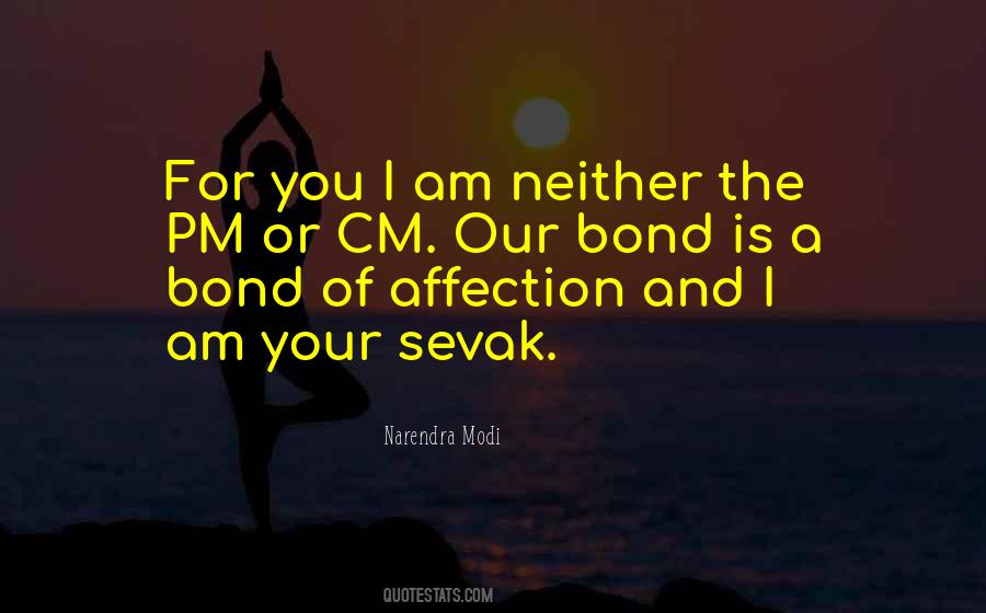 Our Bond Quotes #14573