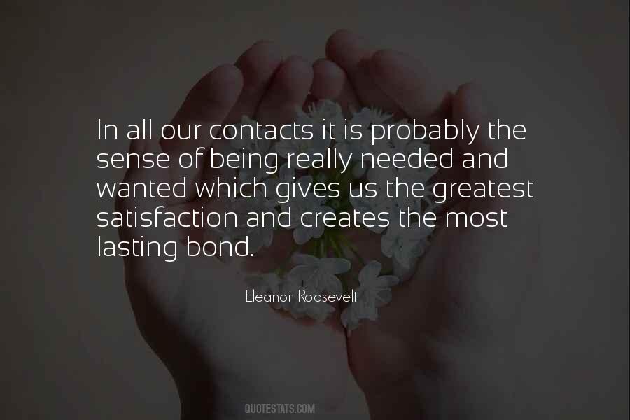 Our Bond Quotes #220094