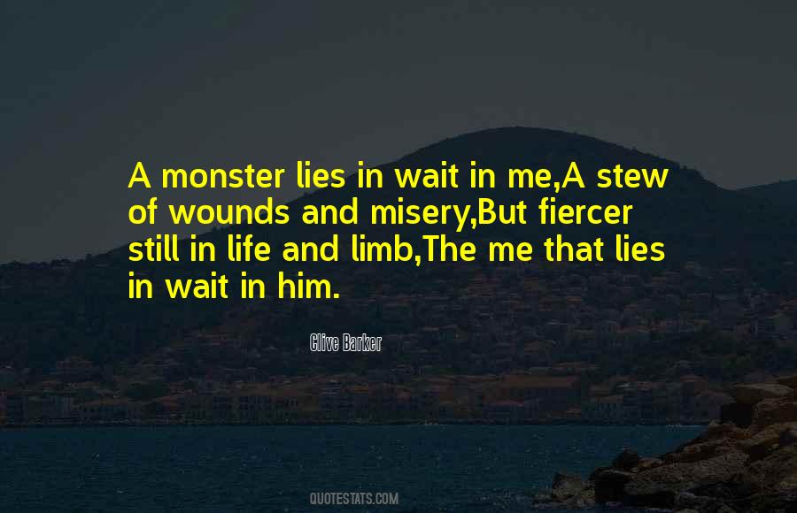 Monster In Me Quotes #1633378