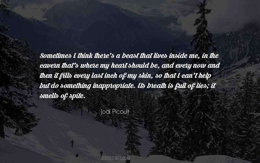 Monster In Me Quotes #772771