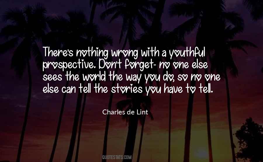 Someone Else Sees You Quotes #1355893