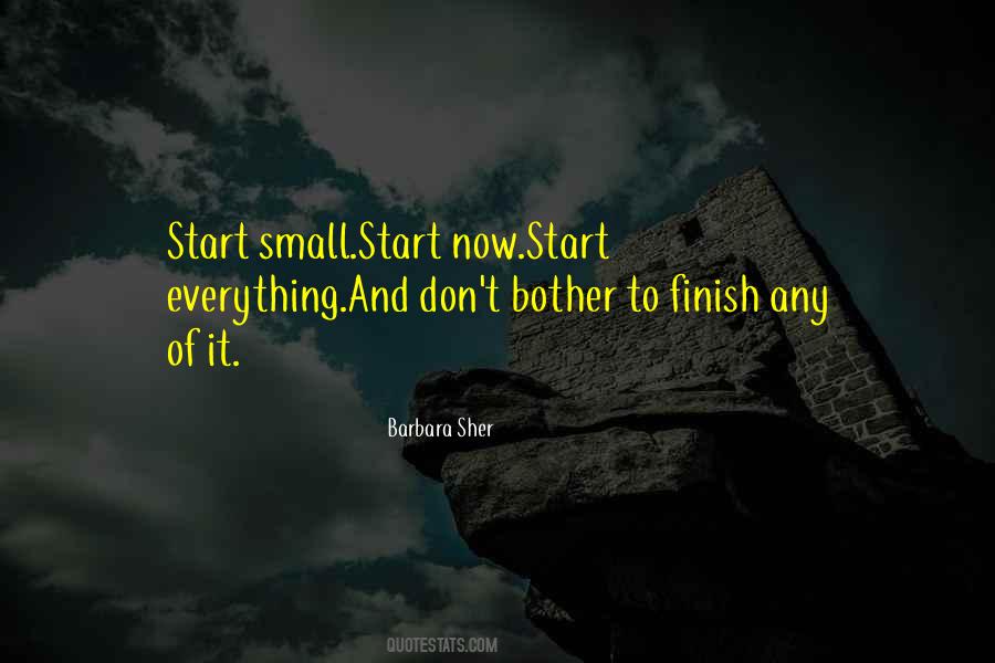 Start Finish Quotes #1093411