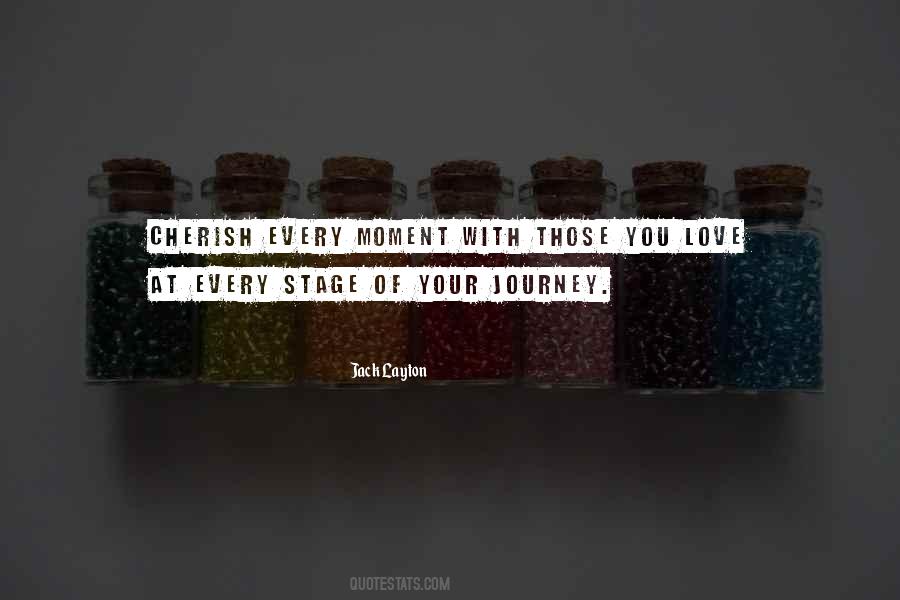 Cherish The Journey Quotes #1137651