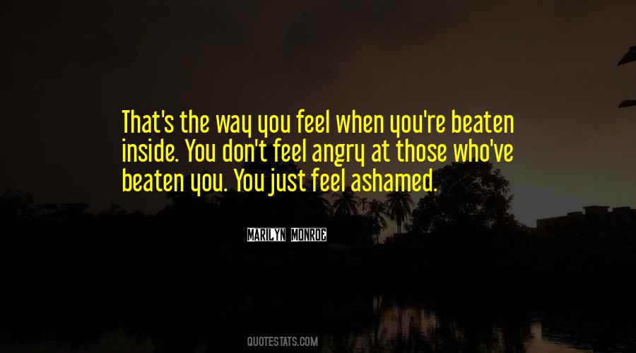 When You Feel Angry Quotes #1500683