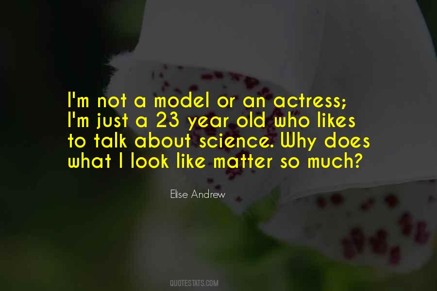 Old Actress Quotes #1667527