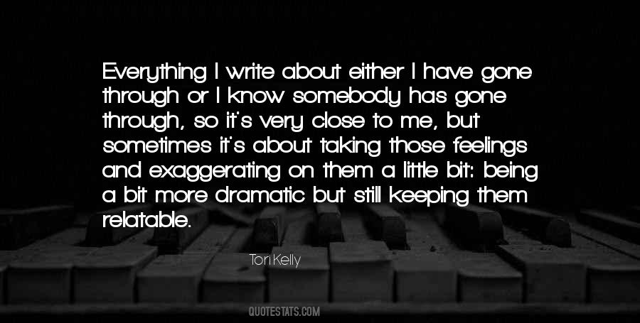 A Little Bit About Me Quotes #1534725