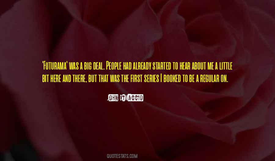 A Little Bit About Me Quotes #853416
