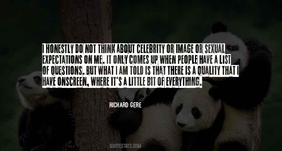 A Little Bit About Me Quotes #8955