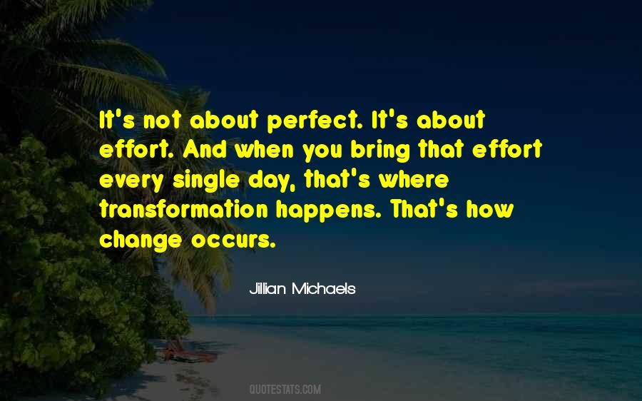 Perfect Effort Quotes #1065295