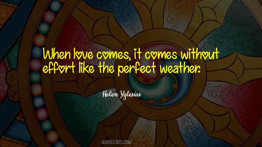 Perfect Effort Quotes #1678859