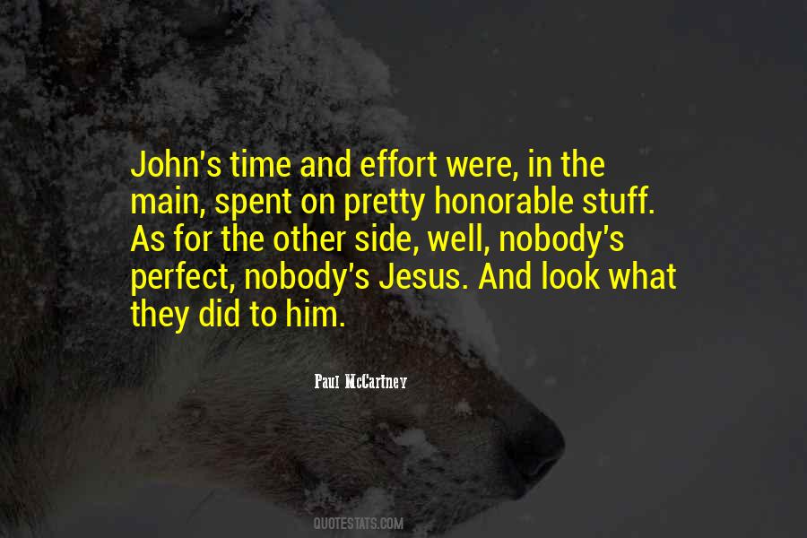 Perfect Effort Quotes #362145