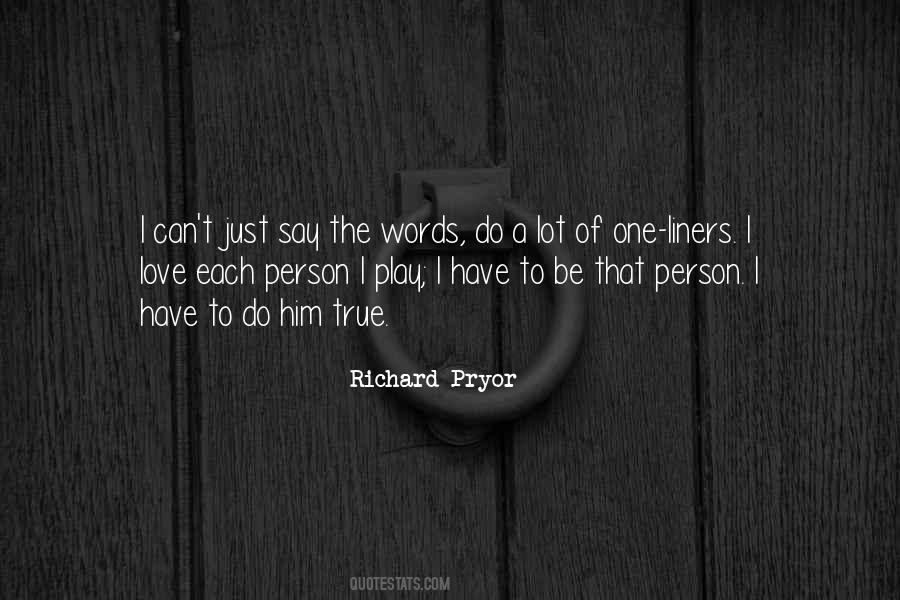 True Love Words Quotes #515905