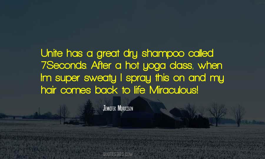Dry Shampoo Quotes #218147
